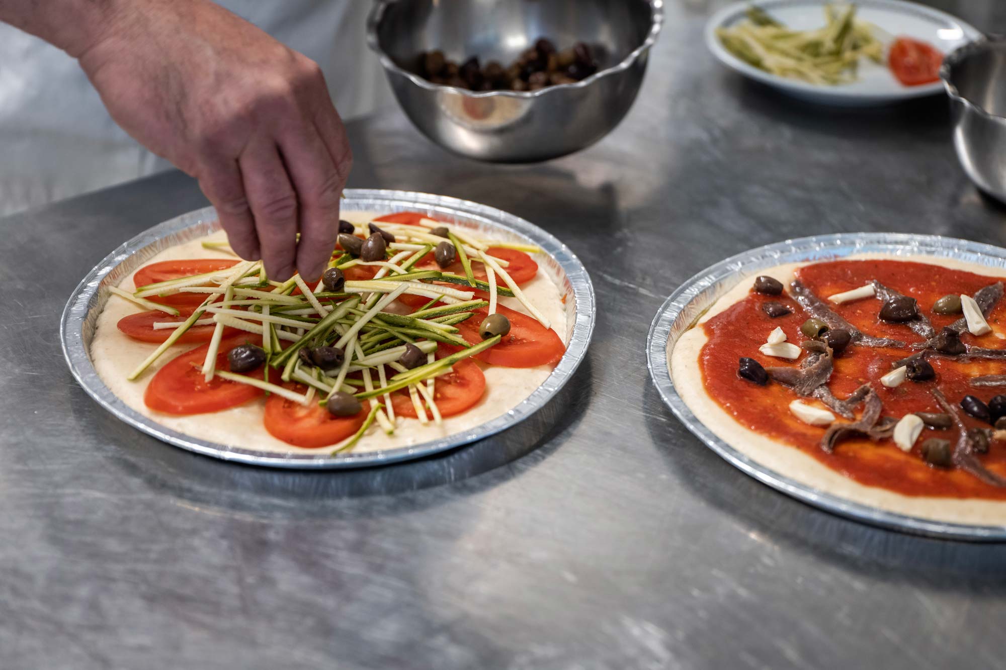 ristorante a diano marina - sala ristorante fronte mare